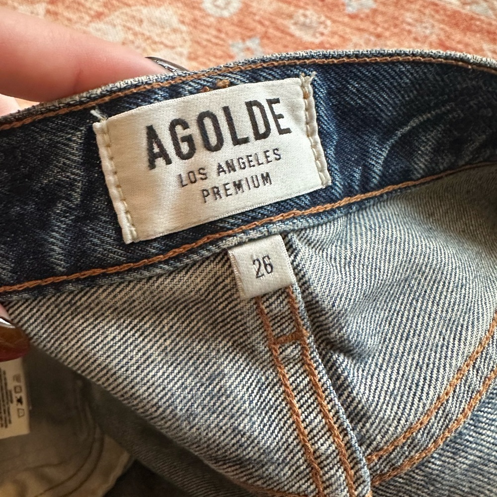 AGOLDE Parker Short in Dark Swapmeet size 25 - Picture 4 of 6